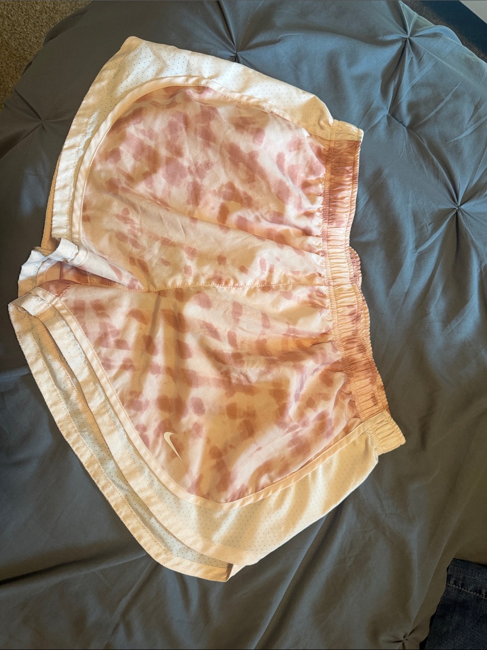 Nike Pink Tie-Dye Athletic Shorts